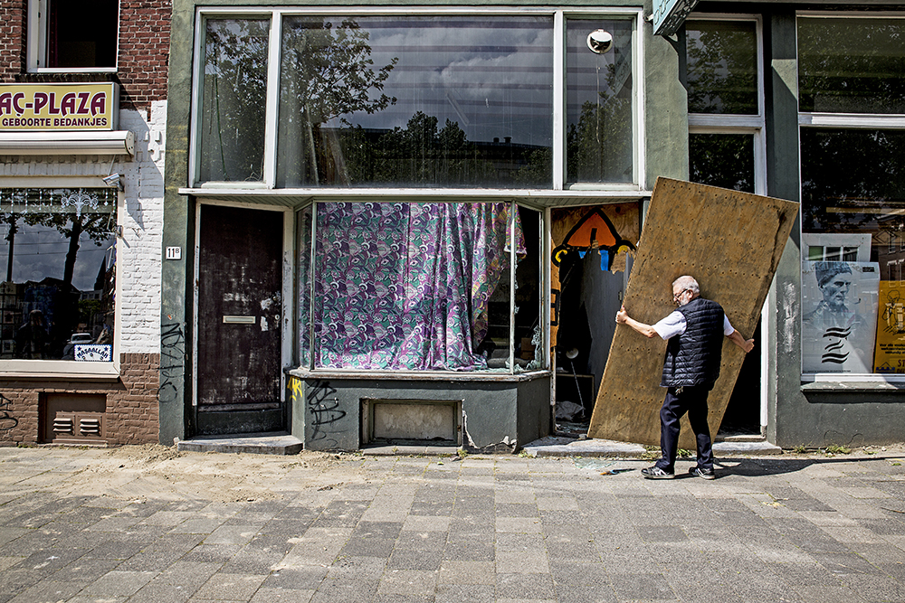 Tweebosbuurt brand panden op Putselaan Rotterdam 2020 05 16 foto Joke Schot (4)