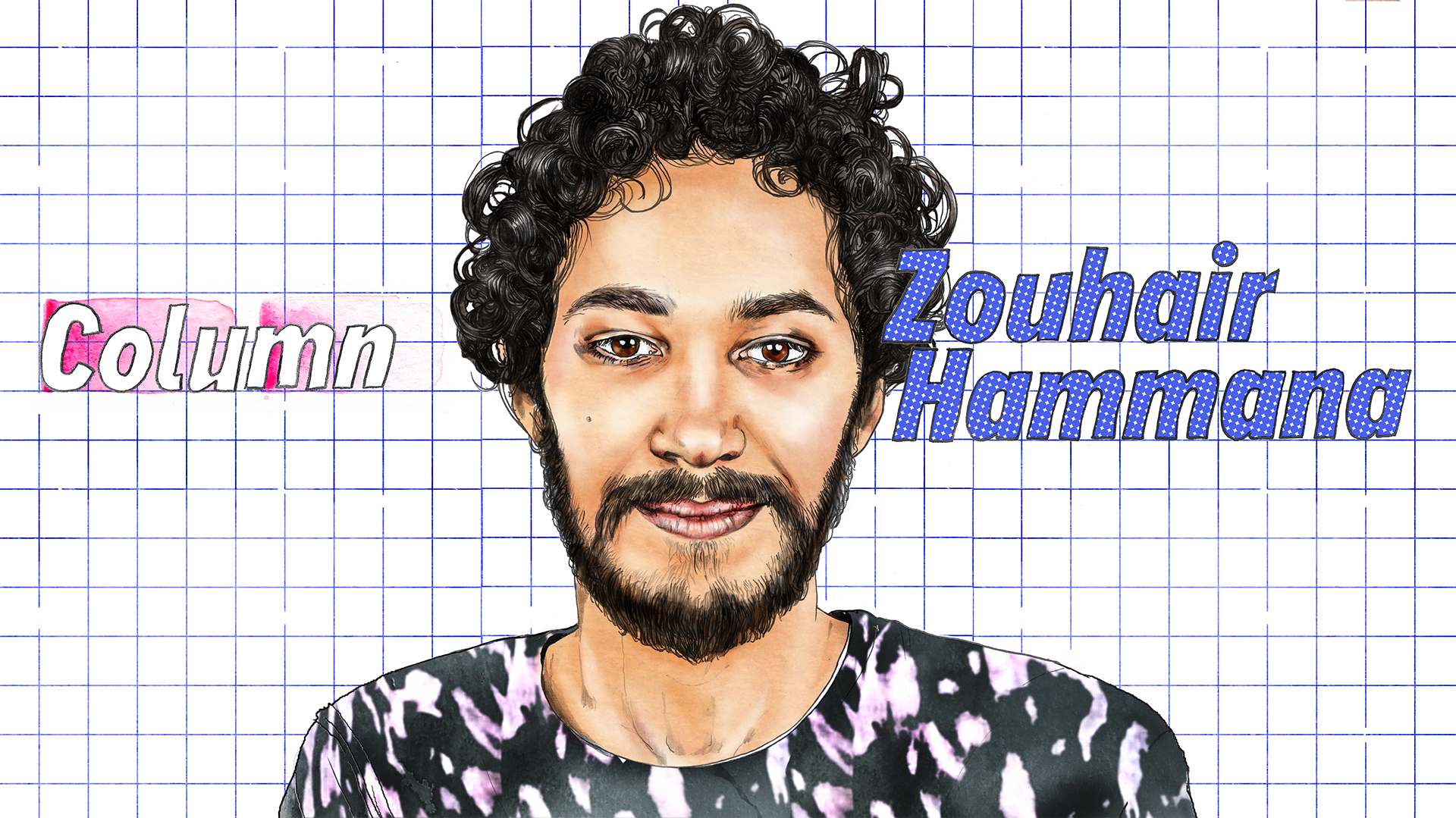 VB Columnist portret Zouhair Hammana PLAT